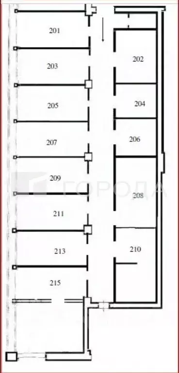 Офис в Новосибирская область, Новосибирск Гурьевская ул., 37А (295 м) - Фото 1