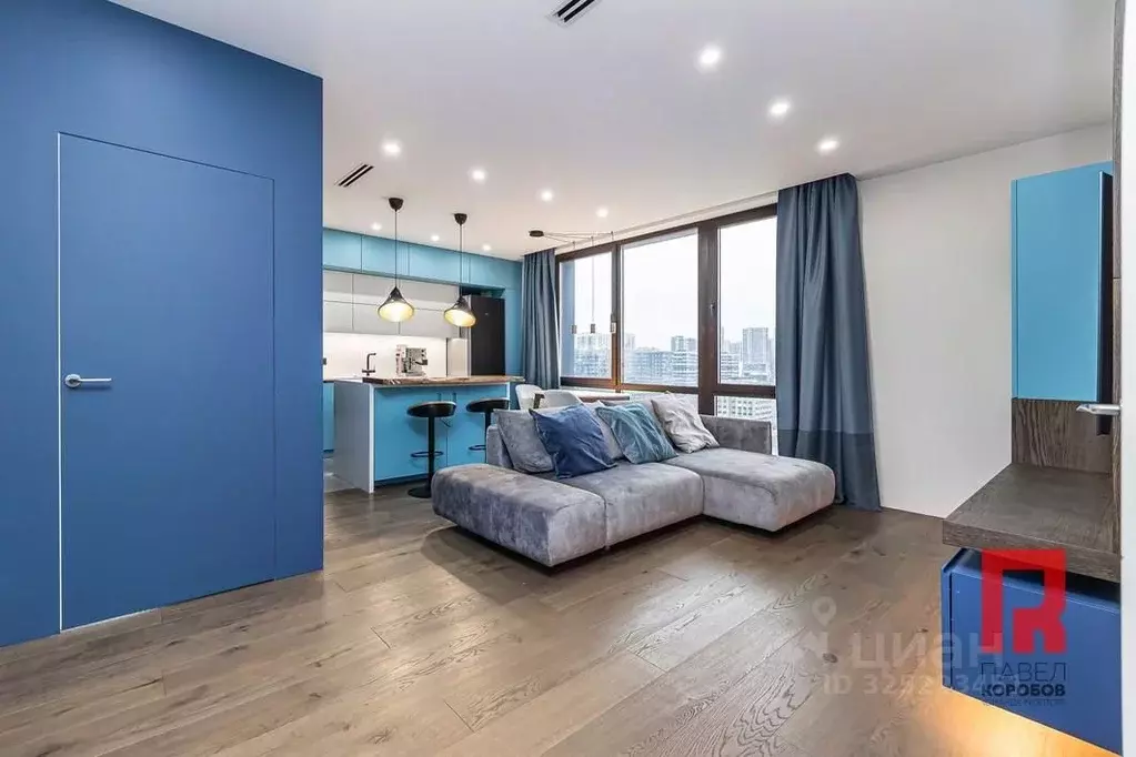 3-к кв. Москва Международная ул., 15А (71.0 м) - Фото 1