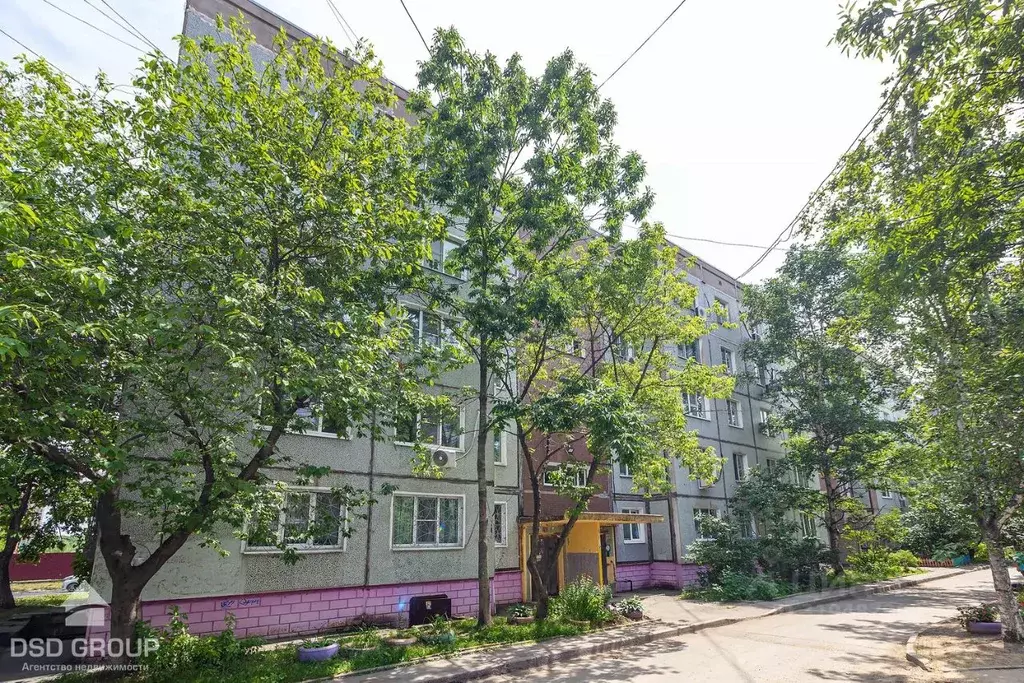 3-к кв. Хабаровский край, Хабаровск Краснодарская ул., 47 (65.5 м) - Фото 0