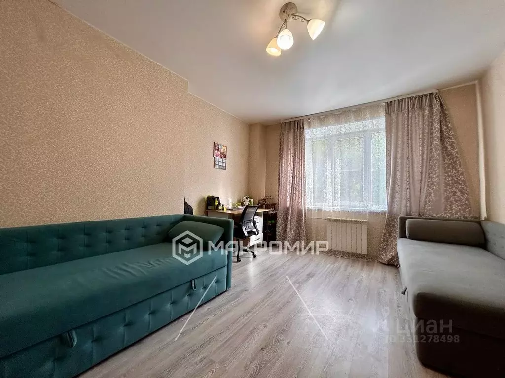 2-к кв. Челябинская область, Челябинск ул. Горького, 4 (44.2 м) - Фото 1