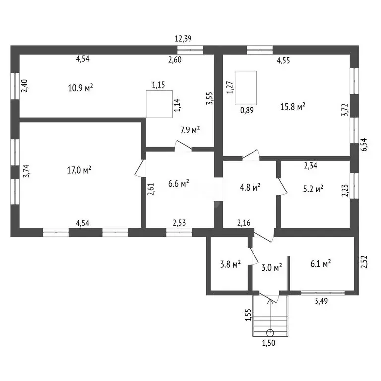 Дом в село Черемхово, улица Кирова (68.2 м) - Фото 1