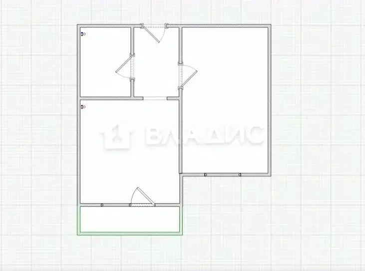 2-к кв. Иркутская область, Иркутск Ново-Ленино мкр, Березовый мкр, 83 ... - Фото 2