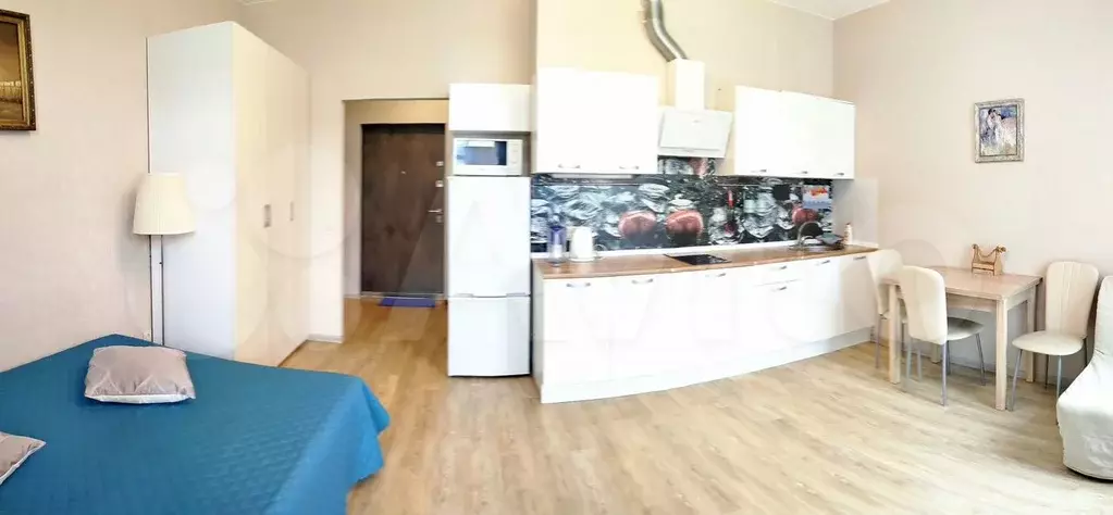 Квартира-студия, 28 м, 4/9 эт. - Фото 1