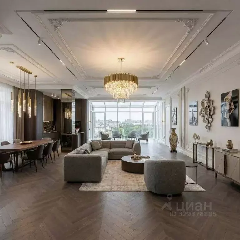 4-к кв. Москва Хлыновский туп., 4 (350.0 м) - Фото 1