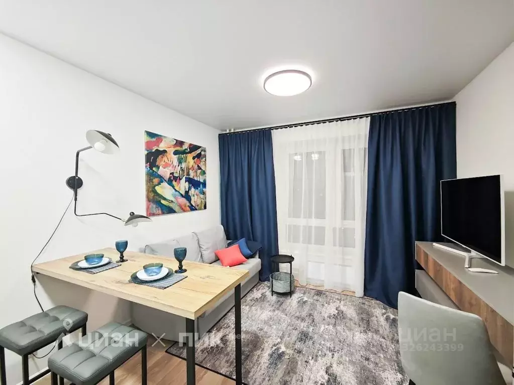 Студия Москва Кольская ул., 8к2 (19.7 м) - Фото 1