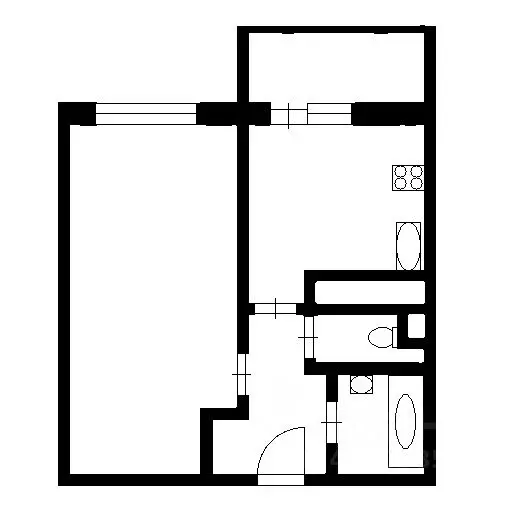1-к кв. Московская область, Химки ул. Германа Титова, 8 (33.0 м) - Фото 2