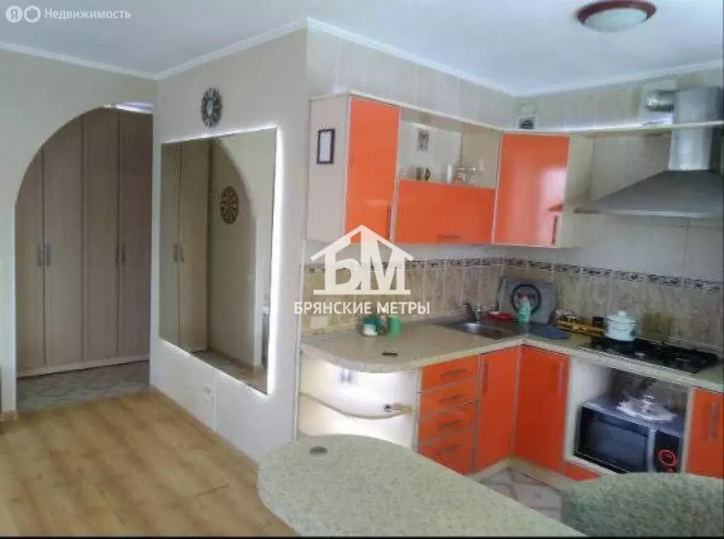 Квартира-студия: Брянск, Красноармейская улица, 67 (32 м) - Фото 1