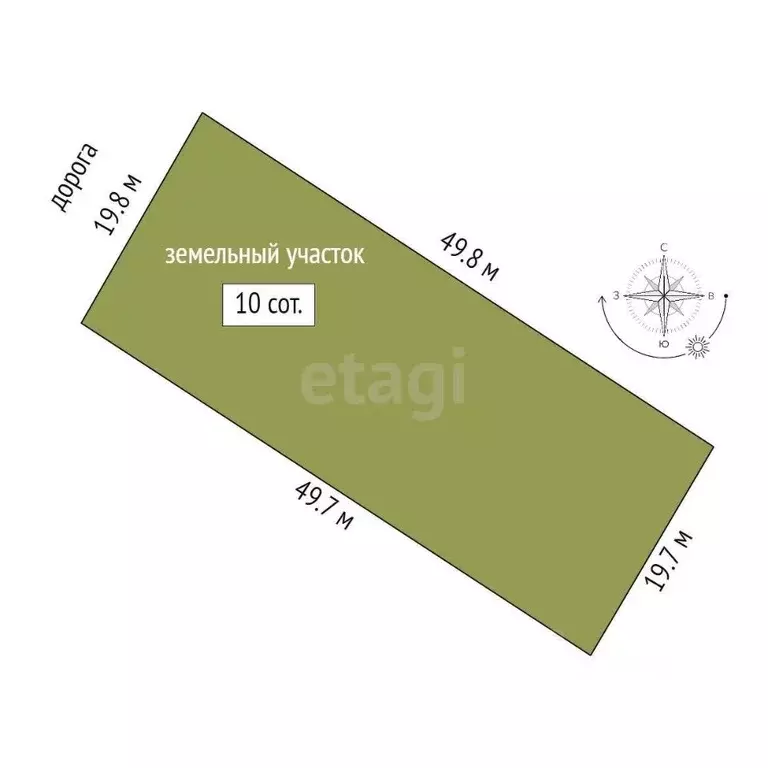 Участок в Костромская область, Костромской район, Кузьмищенское с/пос, ... - Фото 2