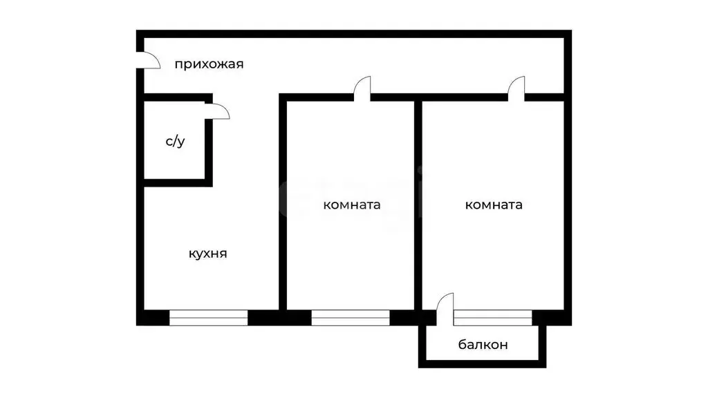 2-комнатная квартира: Воронеж, улица Хользунова, 102 (43 м) - Фото 0