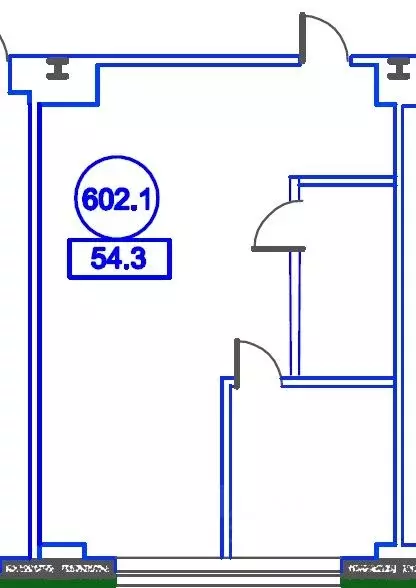 Офис в Санкт-Петербург ул. Маршала Говорова, 49А (54 м) - Фото 2