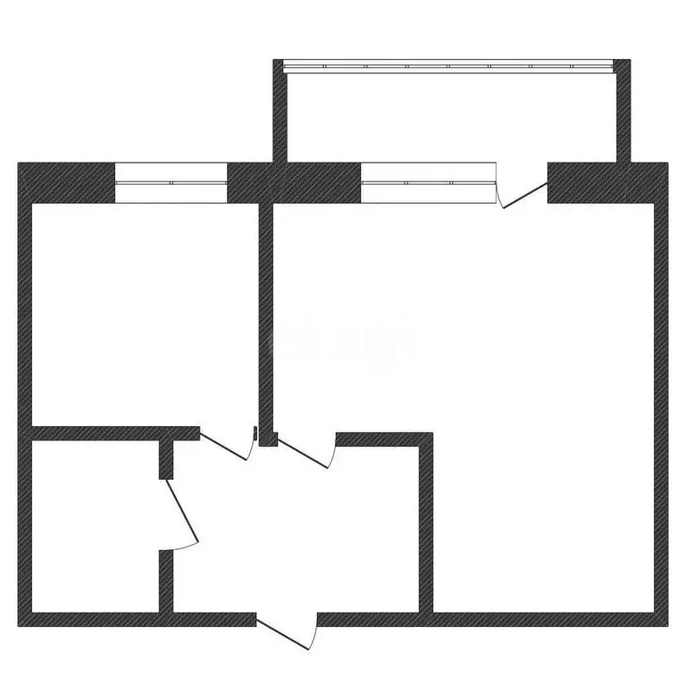 1-комнатная квартира: Абакан, улица Маршала Жукова, 84 (31.6 м) - Фото 1