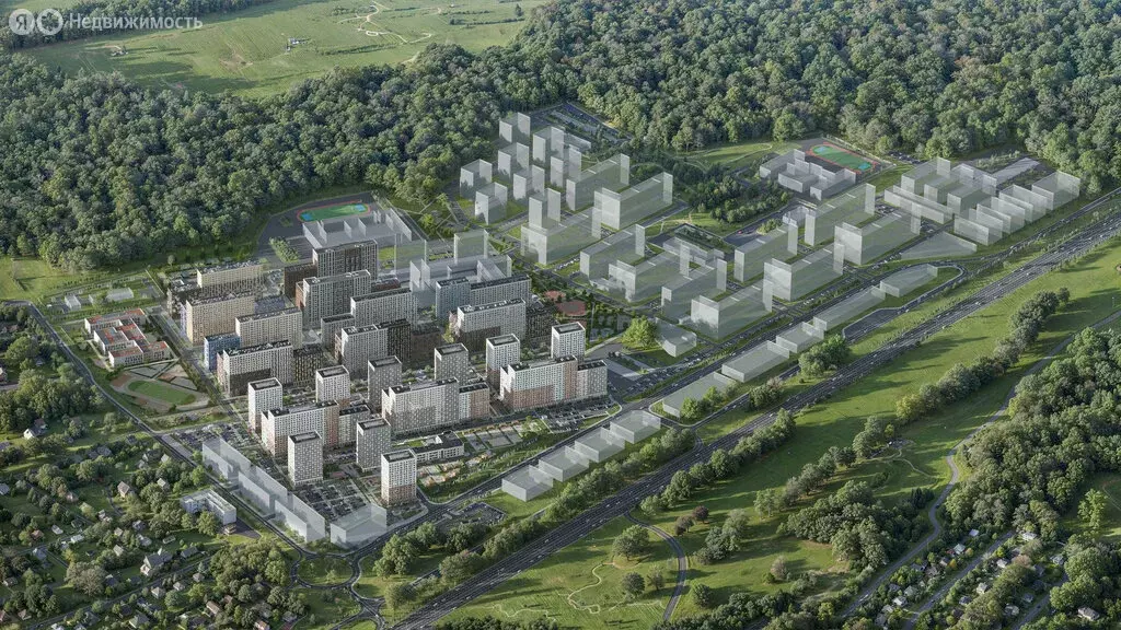 2-комнатная квартира: Коробово, ЖК Горки Парк, 6.2 (55.97 м) - Фото 1
