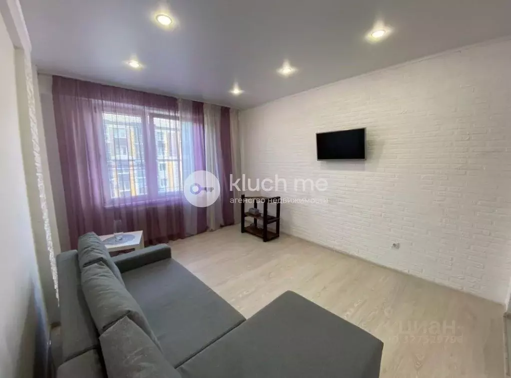 1-к кв. Татарстан, Казань Тэцевская ул., 4Б (32.94 м) - Фото 0