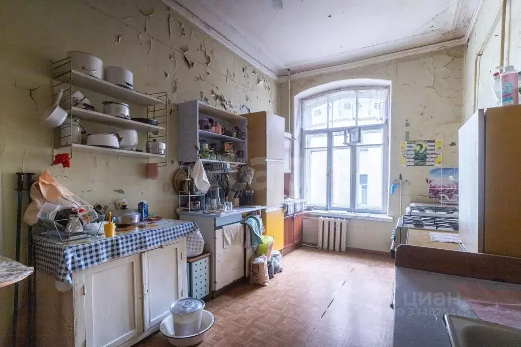 Комната Санкт-Петербург пер. Басков, 37-39 (11.8 м) - Фото 1