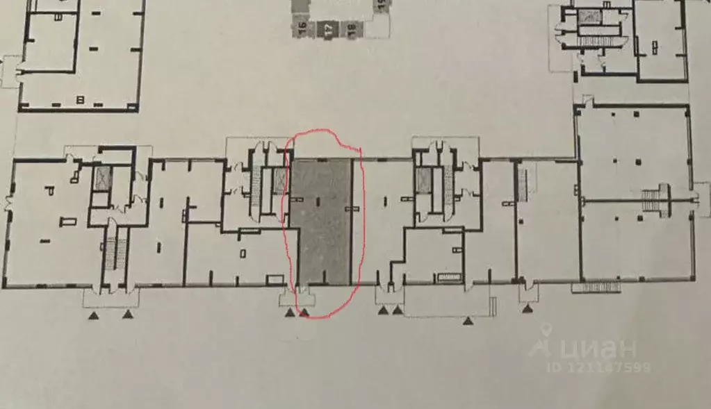 Помещение свободного назначения в Москва № 61 кв-л, 14 (85 м) - Фото 2