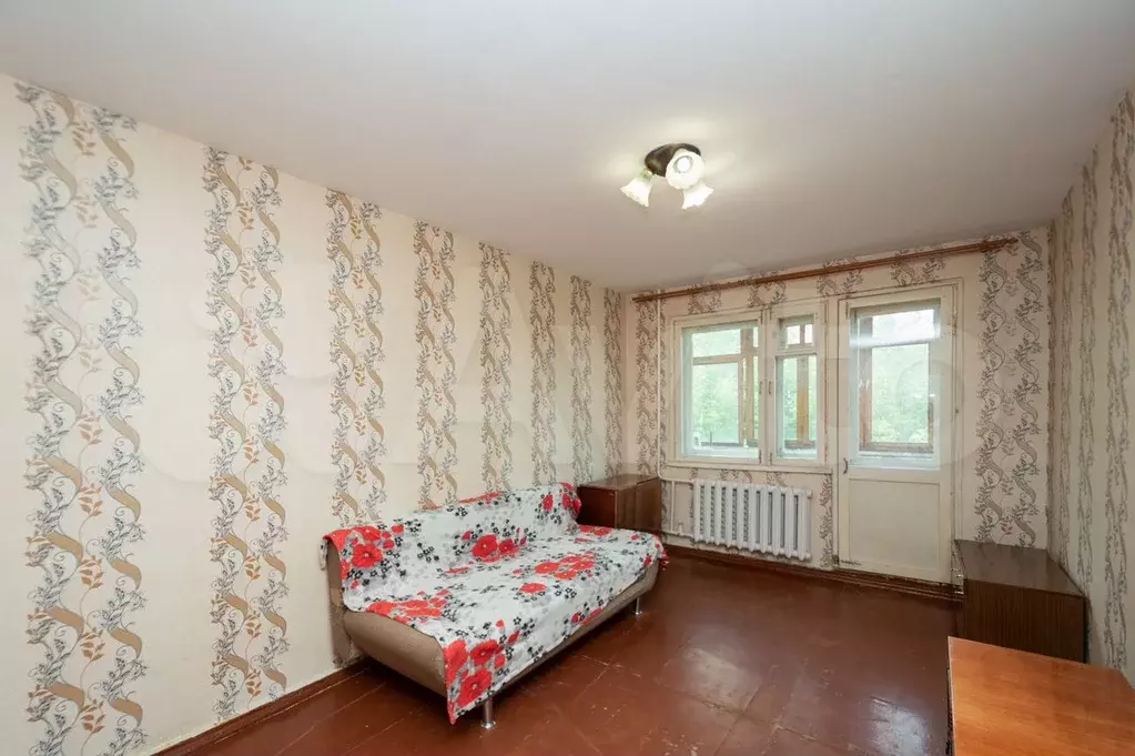 1-к. квартира, 29,8 м, 3/5 эт. - Фото 0