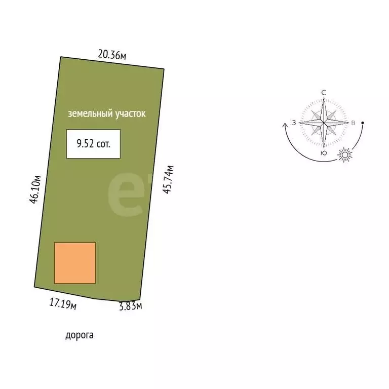 Дом, 47.8 м - Фото 1