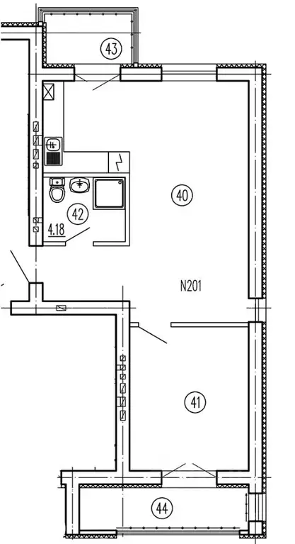 2-к кв. Калининградская область, Пионерский Береговая ул. (60.2 м) - Фото 1