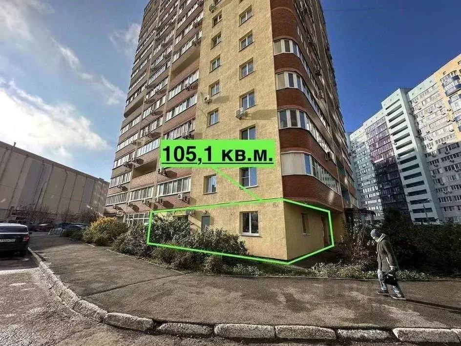 Торговая площадь в Самарская область, Самара Молодежная ул., 6а (105 ... - Фото 1