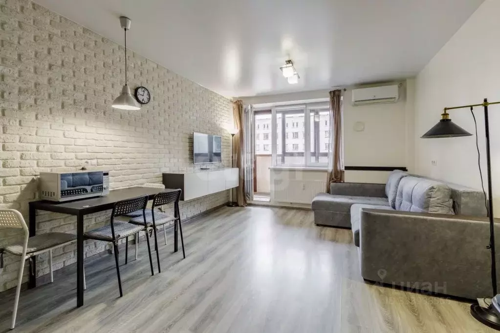 Студия Санкт-Петербург ул. Шкапина, 9-11 (29.4 м) - Фото 2