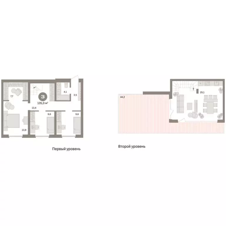 3-комнатная квартира: Екатеринбург, улица Советских Женщин (135 м) - Фото 2