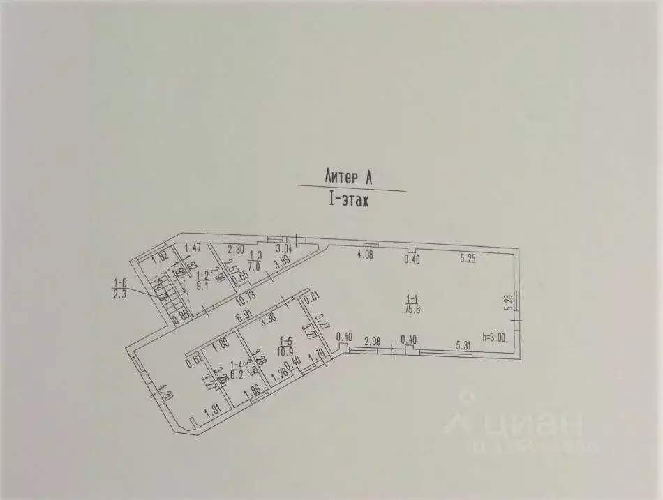 Дом в Крым, Ялта ул. Шеломеевская, 9 (350 м) - Фото 1