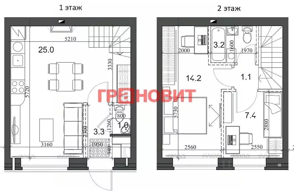 3-к кв. Новосибирская область, Новосибирский район, Мичуринский ... - Фото 1