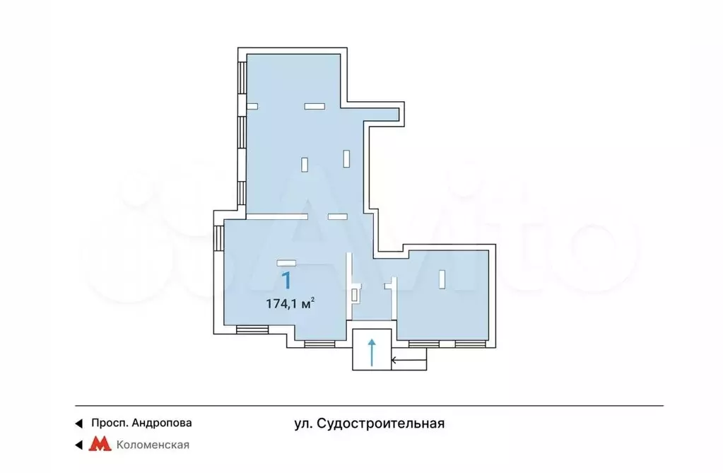 Свободного назначения, 174.1 м - Фото 0