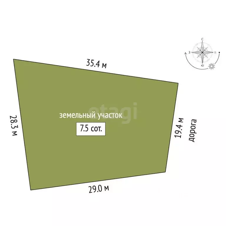 Участок в Свердловская область, Сысертский муниципальный округ, пос. ... - Фото 2