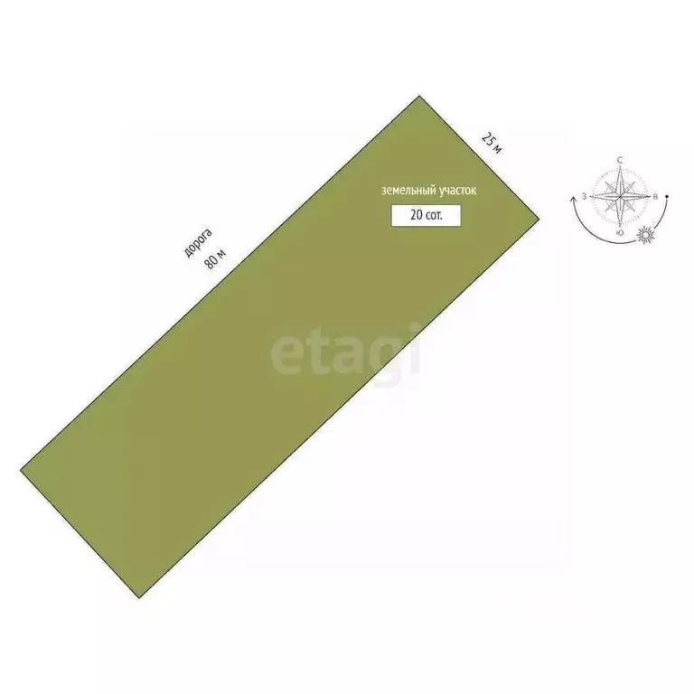 Участок в Челябинская область, Аргаяшский муниципальный округ, с. ... - Фото 1