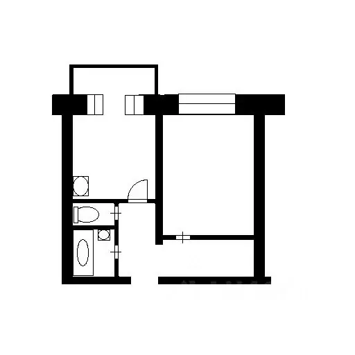 1-к кв. Челябинская область, Миасс просп. Октября, 69 (34.1 м) - Фото 2