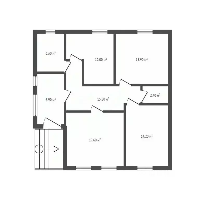 Дом в Брянская область, Погар рп ул. Крупской (95 м) - Фото 2