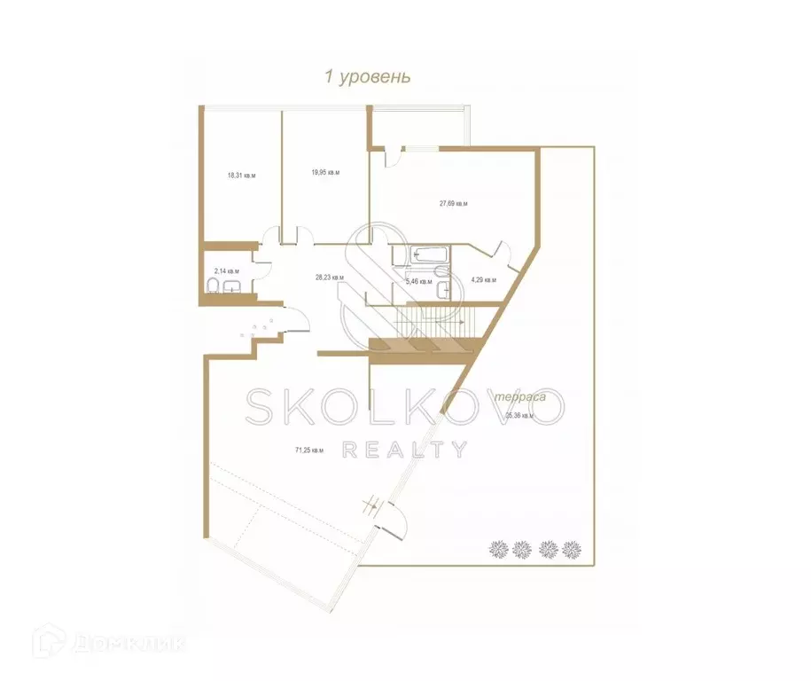 Продаётся 5-к квартира, 241.2 м - Фото 1