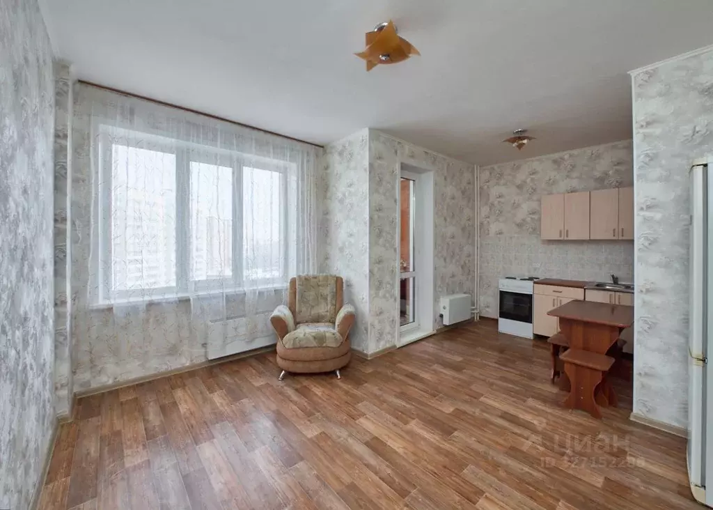 Студия Новосибирская область, Новосибирск ул. Краузе, 21/1 (28.5 м) - Фото 1