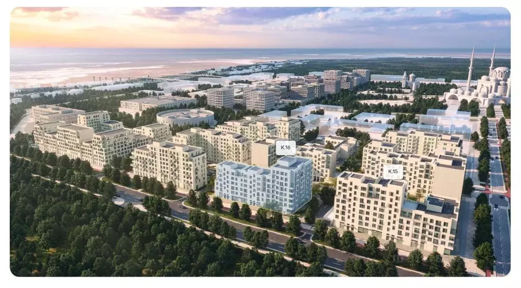 1-к кв. Дагестан, Дербент Гранатовый жилой комплекс (35.4 м) - Фото 1