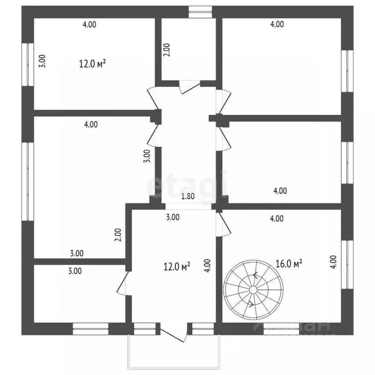 Дом в Крым, Симферопольский район, Молодежное пгт, Аграрник СНТ ул. ... - Фото 2