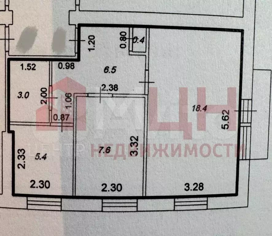 2-к. квартира, 41,3 м, 2/5 эт. - Фото 0