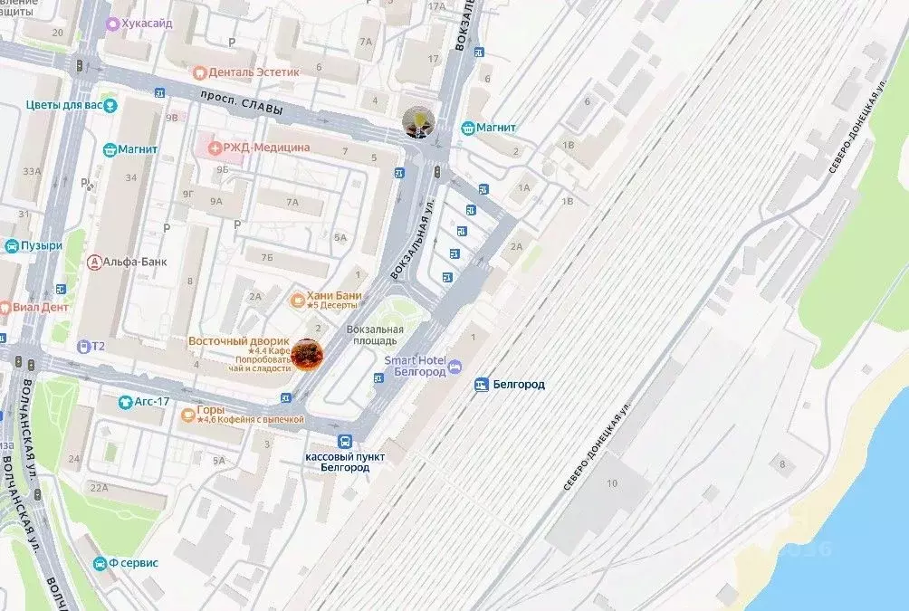 Торговая площадь в Белгородская область, Белгород Вокзальная пл., 1 (1 ... - Фото 2