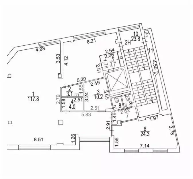 Офис в Москва Мясницкая ул., 50 (198 м) - Фото 2