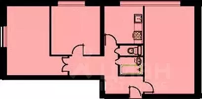 3-к кв. Москва Свободный просп., 11К1 (61.4 м) - Фото 2