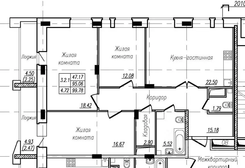 3-к кв. Чувашия, Чебоксары ул. Фридриха Энгельса, 27А (99.78 м) - Фото 0