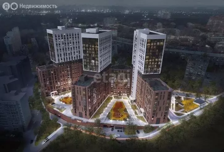 1-комнатная квартира: Воронеж, улица Берёзовая Роща, 4 (42.5 м) - Фото 1