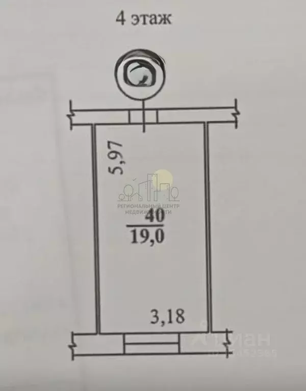 Студия Иркутская область, Иркутск Байкальская ул., 237 (19.0 м) - Фото 2