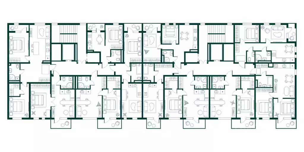 2-к кв. Дагестан, Дербент Новая История жилой комплекс (51.51 м) - Фото 2