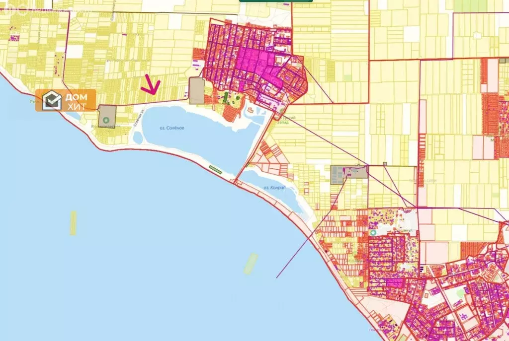 Участок в Сакский район, Молочненское сельское поселение, село Витино ... - Фото 2