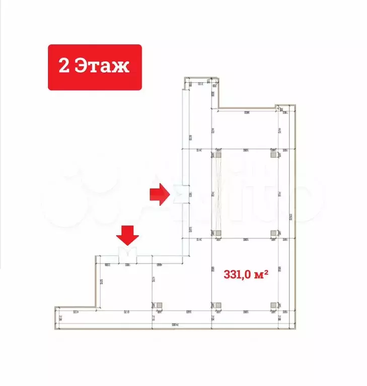 Аренда Торговой площади ТЦ  Витте Молл - 331,0 м - Фото 1