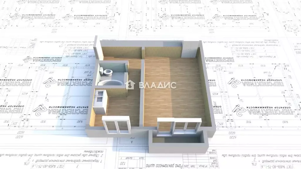 1-к кв. Иркутская область, Ангарск 8-й мкр, 93 (31.0 м) - Фото 2
