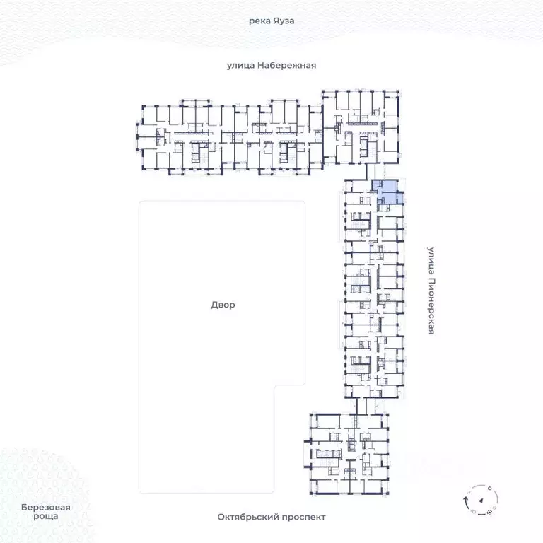 1-к кв. Московская область, Мытищи Набережная ул. (33.9 м) - Фото 1