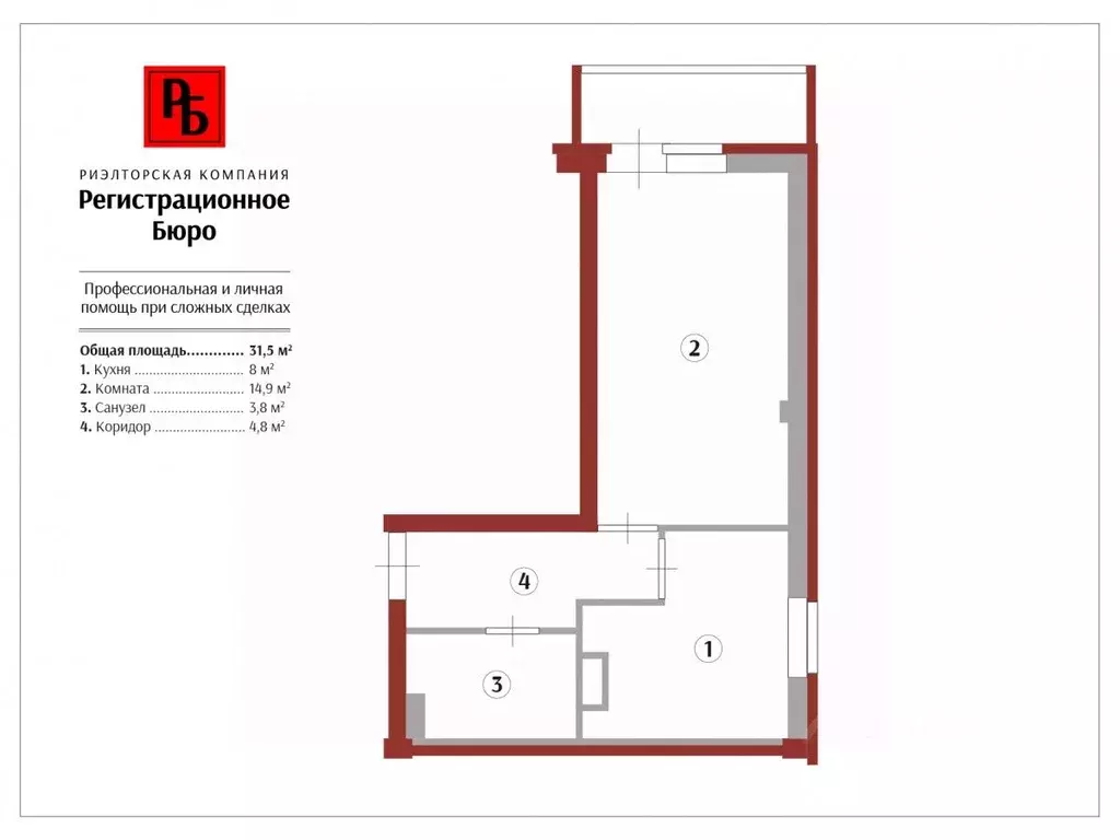 1-к кв. Кировская область, Киров ул. Ленина, 198к1 (34.0 м) - Фото 0