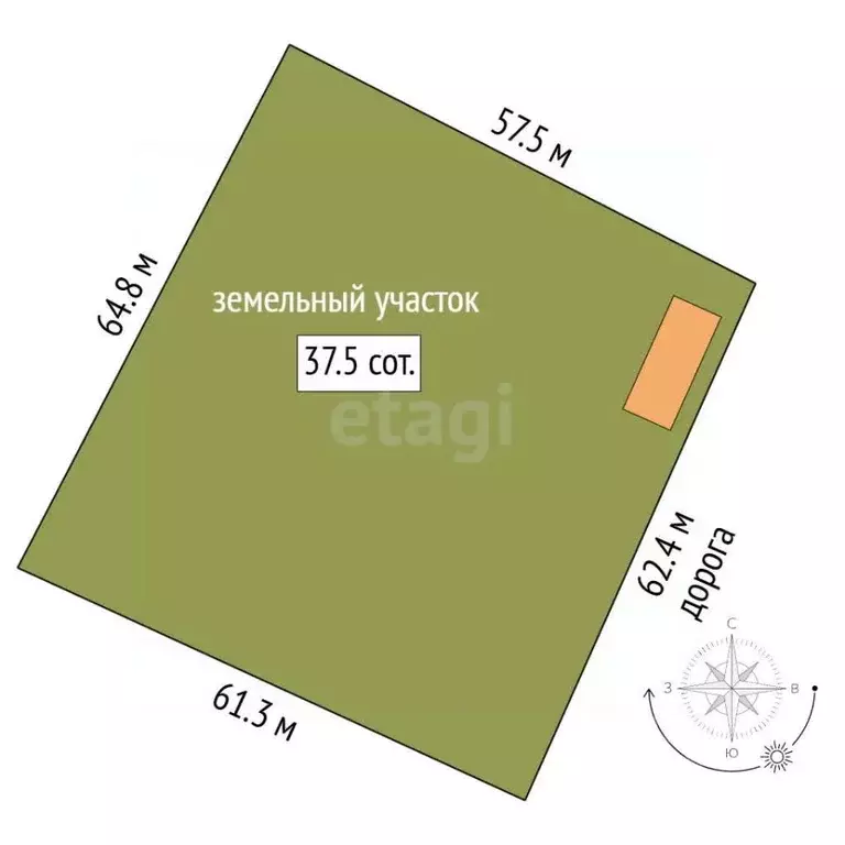 Участок в Ставропольский край, Минеральные Воды  (37.46 сот.) - Фото 2
